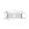TYC Automatic Transmission Oil Cooler for QX80, Armada 19080