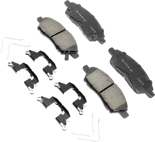 Gold 17D1592CHF1 Ceramic Front Disc Brake Pad Kit