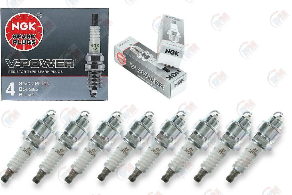 8 Pc 8 X NGK V-Power Plug Spark Plugs