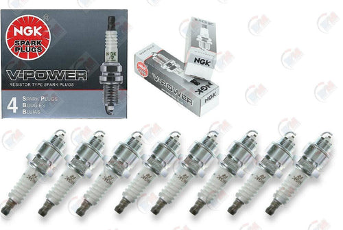 8 Pc 8 X NGK V-Power Plug Spark Plugs