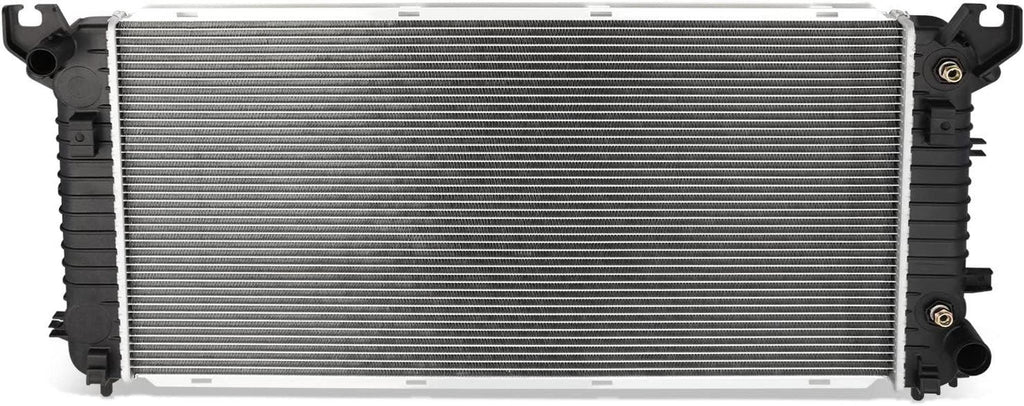 OEM-RA-13723 OE Style 1-Row Aluminum Cooling Radiator Compatible with 16-19 Silverado Sierra 1500/16-20 Escalade ESV Suburban Tahoe Yukon XL 5.3L 6.2L AT