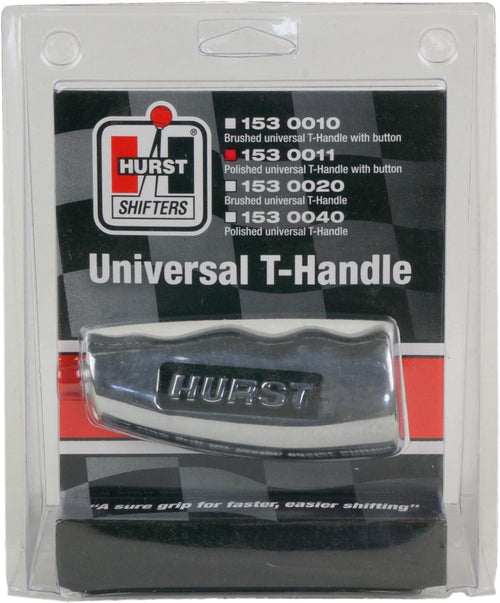 1530011 Universal Polished T-Handle with Button