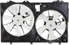 623940 Cooling Fan Assembly Compatible with 2017-2020 Toyota Sienna Black