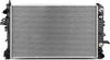 OEM-RA-13574 1-Row Aluminum Core Radiator Compatible with 17-19 Lacrosse 3.6L,26" W X 17-1/8" H X 1" D,1-11/32" Inlet / 1-11/32" Outlet