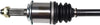 NCV36591 CV Axle Shaft Assembly - Right Rear (Passenger Side)