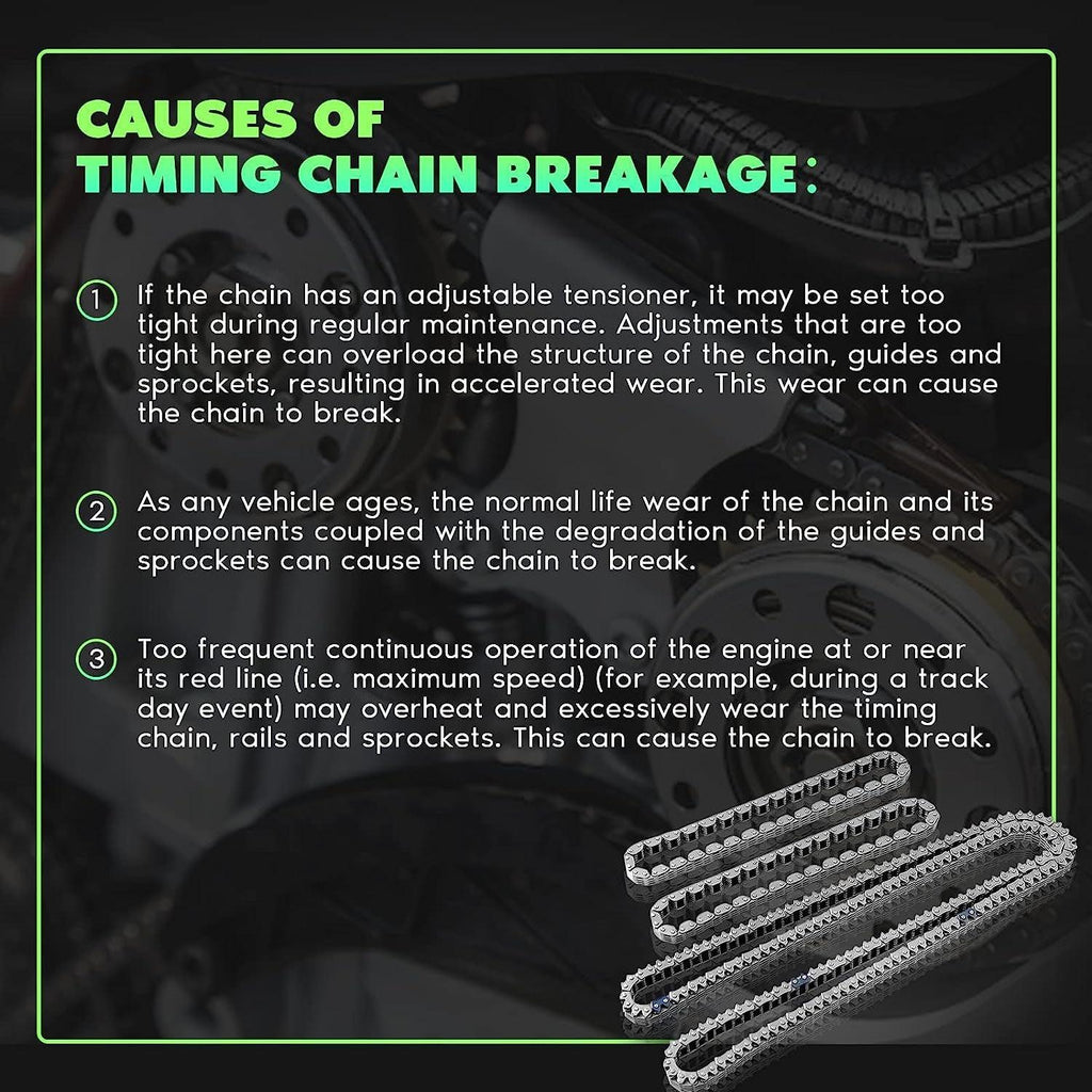 Timing Chain Kit Fits for 1997 2004 9-0387SGX for Ford Crown Victoria E-150 E-250 Club Econoline 4.6L