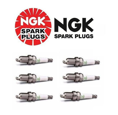 6 X NGK V Power Resistor Spark Plugs 6962 / BKR6E (FOR Toyota Suzuki Audi Saab)