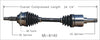 MI-8140 CV Axle Shaft