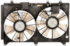 Four Seasons Dual Radiator and Condenser Fan Assembly for 07-09 CX-7 76193