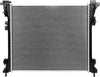 OEM-RA-13064 OE Style Aluminum Cooling Radiator Replacement Compatible with 08-16 Grand Caravan/Town & Country, 24-1/16" W X 20-11/16" H X 1-1/4" D, 1-1/2" Inlet, 1-1/2" Outlet