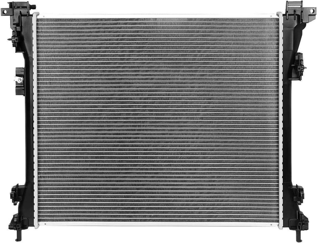 OEM-RA-13064 OE Style Aluminum Cooling Radiator Replacement Compatible with 08-16 Grand Caravan/Town & Country, 24-1/16" W X 20-11/16" H X 1-1/4" D, 1-1/2" Inlet, 1-1/2" Outlet