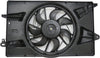 623340 Cooling Fan Assembly Compatible with 2014-2020 Jeep Cherokee, Black