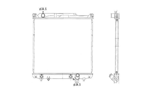 04 06 Sz Xl 7 2.7L V6 at 1R Pa Rad