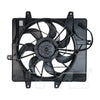 620440 Dual Radiator and Condenser Fan Assembly for 01-08 PT Cruiser