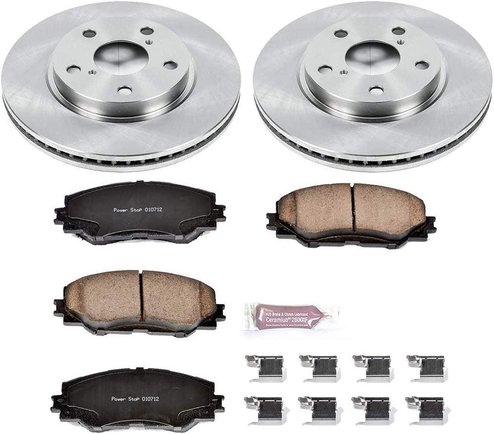 Front KOE258 Stock Replacement Brake Pad and 275Mm Rotor Kit Autospecialty