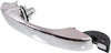 Rear Exterior Door Handle Set of 2 Compatible with 2008-2016 Chrysler Town & Country, Fits 2008-2019 Dodge Grand Caravan Chrome Side Sliding Door Driver and Passenger Side