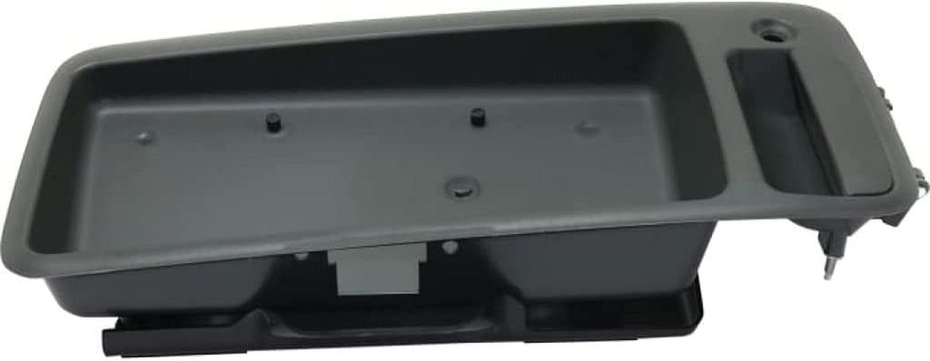 for GMC Savana 2500 Exterior Door Handle Rear - Back Door Textured Gray (1996-2002) | Trim: Base/Sle