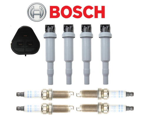 OEM Ignition Coil & Spark Plug Iridium (4Sets) Bosch for Mini Cooper S JCW 11-17