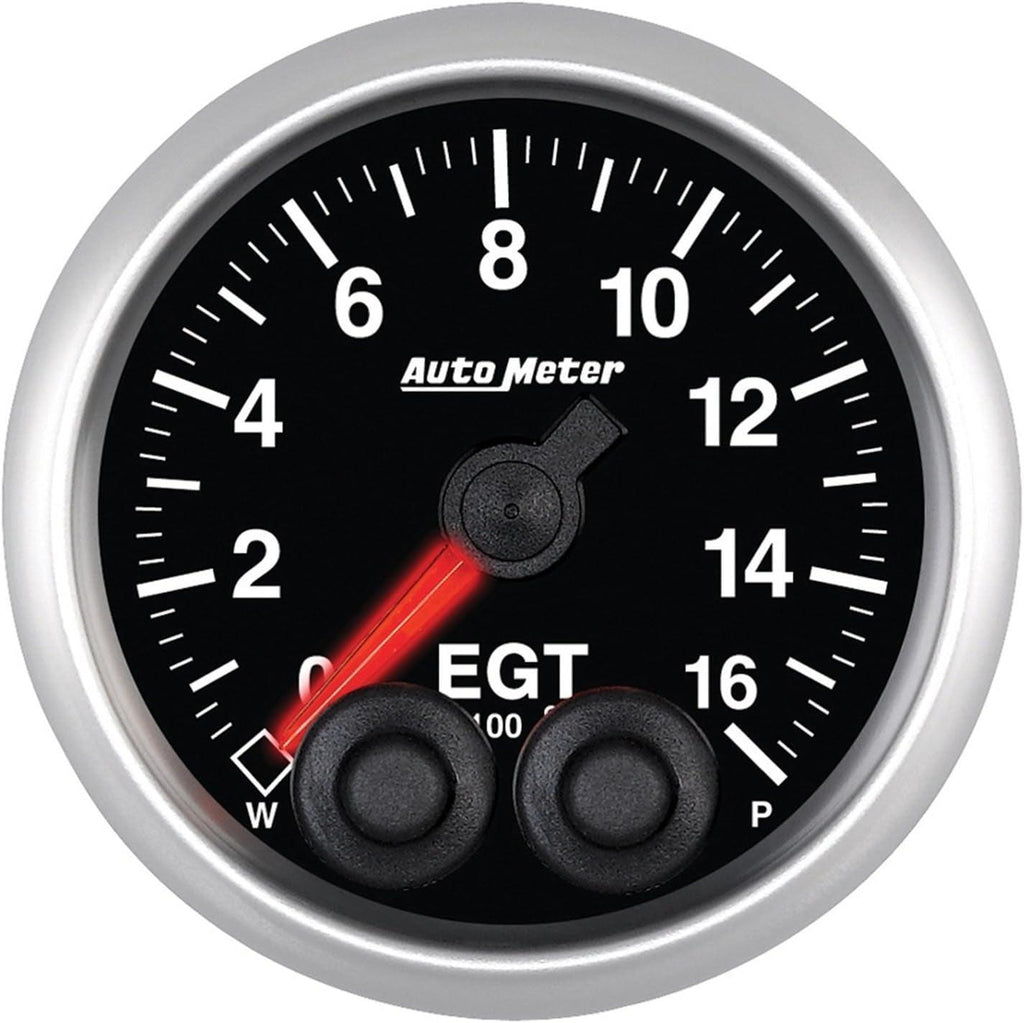 5646 Elite 2-1/16" 0-1600 Degree Fahrenheit Exhaust Gas Temperature Pressure Gauge