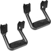 BBS-1103 Truck Black Powder Coated Side Step Set, 2 Pieces (1 Pair), Includes Mounting Brackets - Fits Various Trucks from Chevy (Chevrolet), Ford, Toyota, GMC, Dodge RAM and Jeep