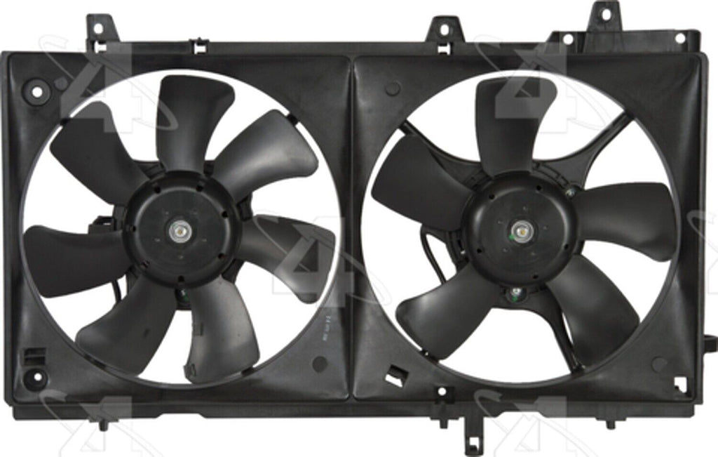 Four Seasons Dual Radiator and Condenser Fan Assembly for 04-08 Forester 76171