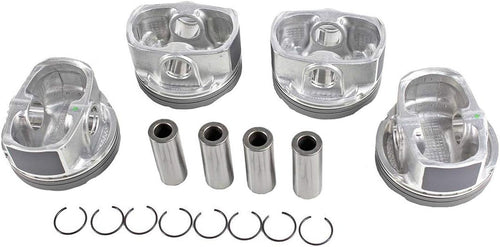 DNJ P955 Piston Set for 2009-2015 / Scion, Toyota/Camry, RAV4, Tc / 2.5L / DOHC / L4 / 16V / 152Cid / 2ARFE