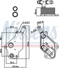 Nissens Engine Oil Cooler for Regal, Verano, Cobalt, Sky, Solstice 90965