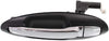 for Kia Optima Exterior Door Handle Rear, Driver Side Black Bezel with Chrome Lever (2001-2006) | Trim:All Submodels | KI1520111 | 836503C021