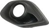 Fog Light Trim Set of 2 Compatible with 2013-2015 Mitsubishi Outlander Sport, Mitsubishi RVR Primed Front, Driver and Passenger Side