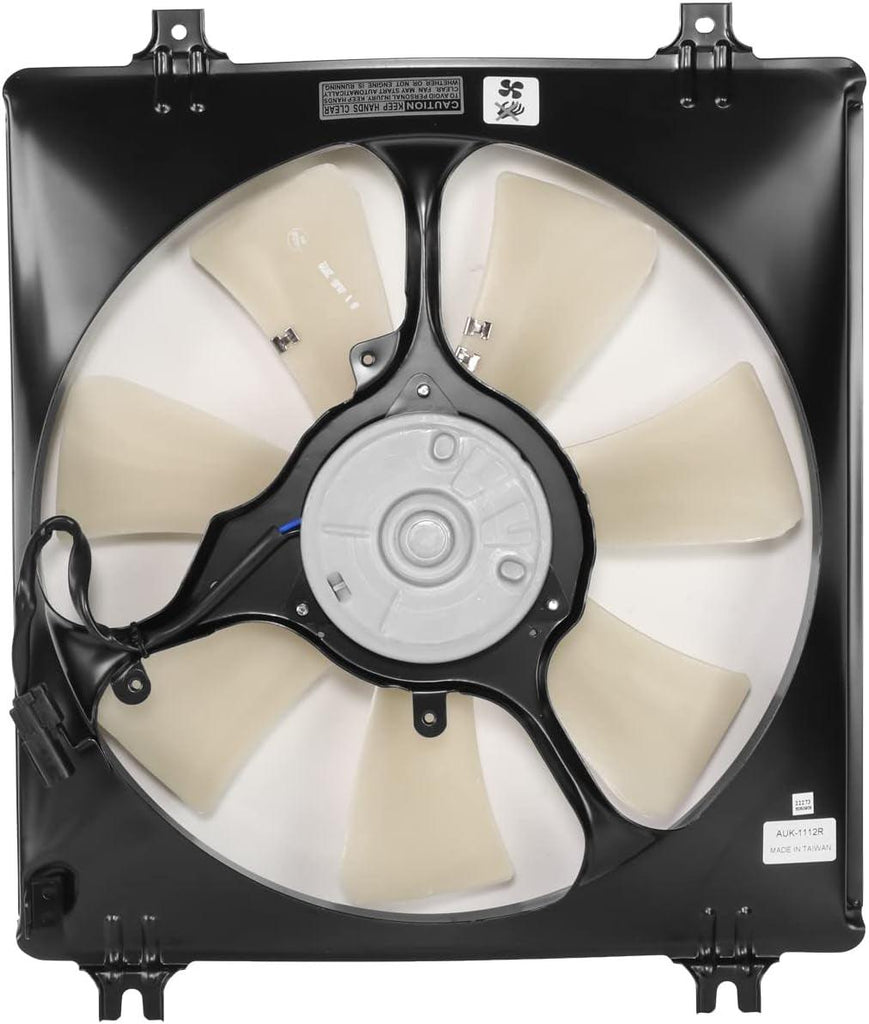 OEM-RF-0712 Factory Style A/C Condenser Fan Assembly Compatible with 10-14 TSX / 08-12 Accord / 12-15 Crosstour