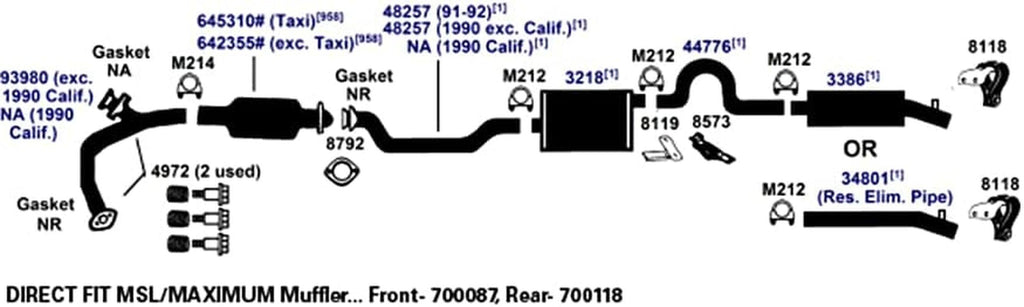 48257 Exhaust Pipe