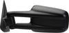 Dorman 955-074 Driver Side Manual Door Mirror - Folding Compatible with Select Cadillac / Chevrolet / GMC Models, Black