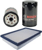 Bosch 3422 & 5176WS Premium Oil Filter and Air Filter Bundle