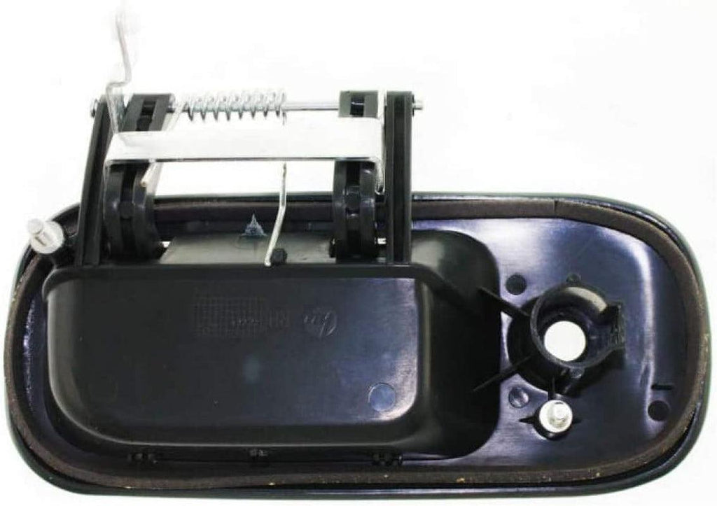 For Chevy Express 1500 Exterior Door Handle Rear Passenger Side - Side Sliding Door Textured Black 1996-2002 | with Key Hole | Trim:All Submodels | GM1513105 | 15739871