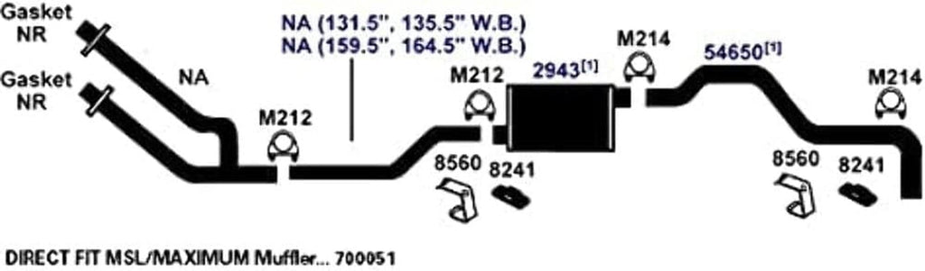 54650 Exhaust Tail Pipe