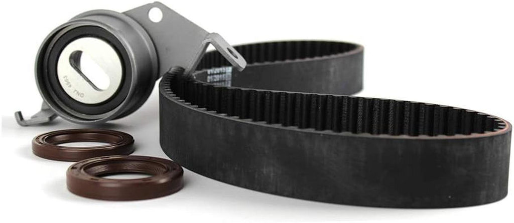 DNJ TBK157 Timing Belt Kit for 1997-2002 / Mitsubishi/Mirage / 1.8L / SOHC / L4 / 16V / 112Cid / 4G93