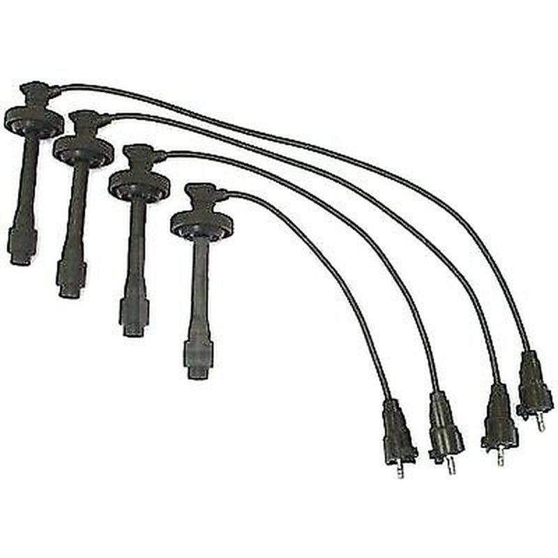 671-4169 Denso Spark Plug Wires Set of 4 New for Chevy Toyota Corolla Prizm