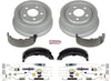 KOE15300DK Autospecialty Rear Replacement Brake Kit-Oe Brake Drums & Ceramic Brake Pads