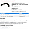 Water Pump Inlet Coolant Hose - Compatible with 1996 - 2004 Chevy S10 1997 1998 1999 2000 2001 2002 2003