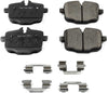 17-1469, Z17 Rear Ceramic Brake Pads with Hardware