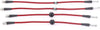 BH00029 Stainless Steel Brake Hose Kit- Front & Rear