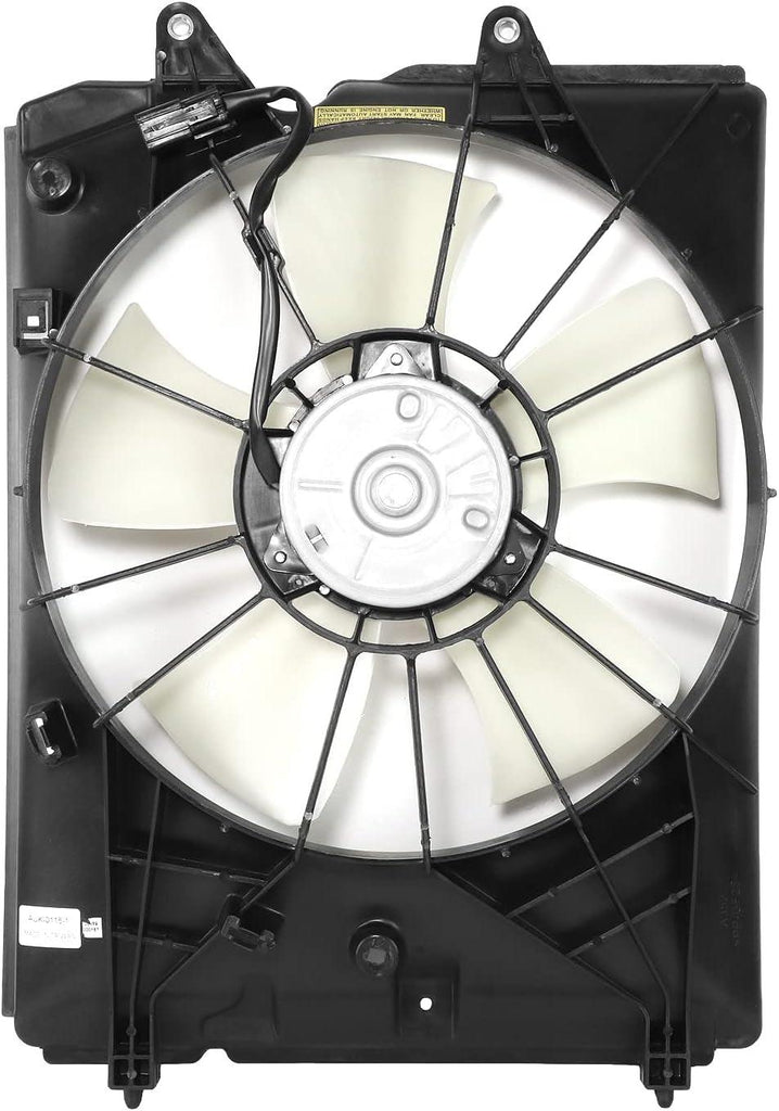 OEM-RF-0707 Factory Style Left A/C Condenser Fan Assembly Compatible with 2010-2013 Acura MDX