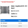 Radiator - Compatible with 2010 - 2013 Mazda 3 2011 2012