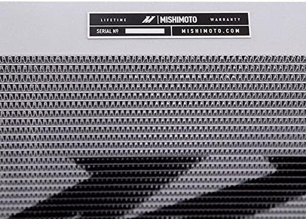 MMTC-F2D-03SL Transmission Cooler Compatible with Ford 6.0 Powerstroke 2003-2007 Silver