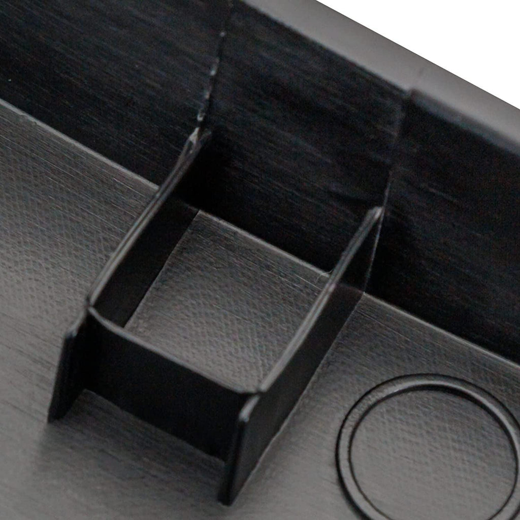 Fender Trim Compatible with 2011-2016 Kia Sportage Textured Black Rear, Driver Side
