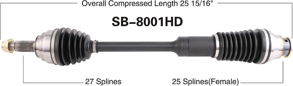 SB-8001HD CV Axle
