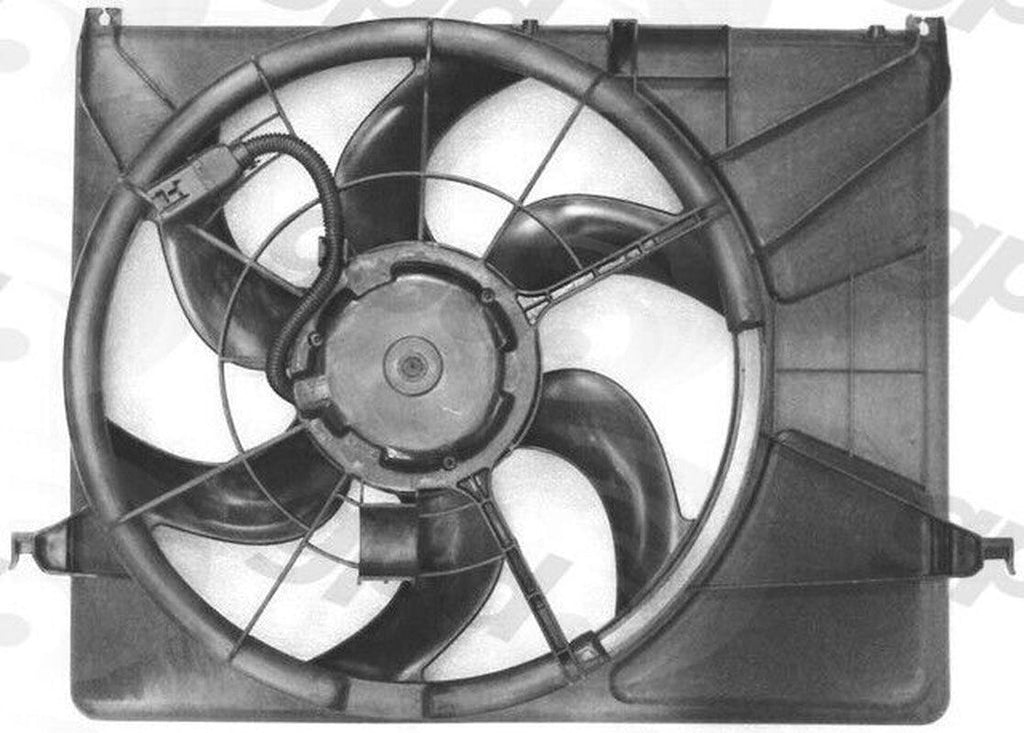 Global Parts Engine Cooling Fan Assembly for 06-08 Hyundai Sonata 2811592