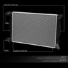 OEM-RA-2557 DPI 2557 Factory Style Aluminum Cooling Direct Fit Radiator Compatible with 97-01 Audi A4 / 97-04 Passat