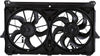 TYC 622230 Cooling Fan Assembly Compatible with 2005-2007 Chevrolet Silverado , Black