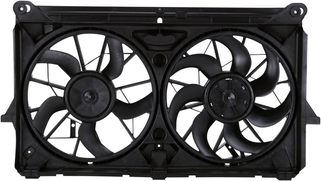 TYC 622230 Cooling Fan Assembly Compatible with 2005-2007 Chevrolet Silverado , Black